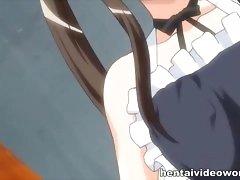 Hentai maid and playboy bunny fuck